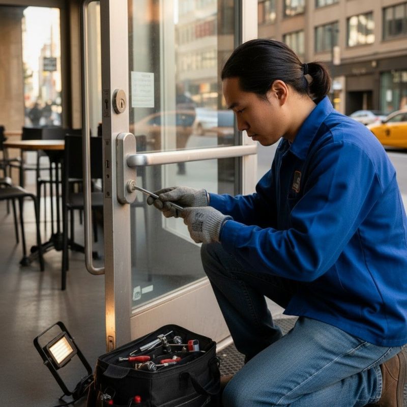 Local Metal Entry Door Replacement pros at work