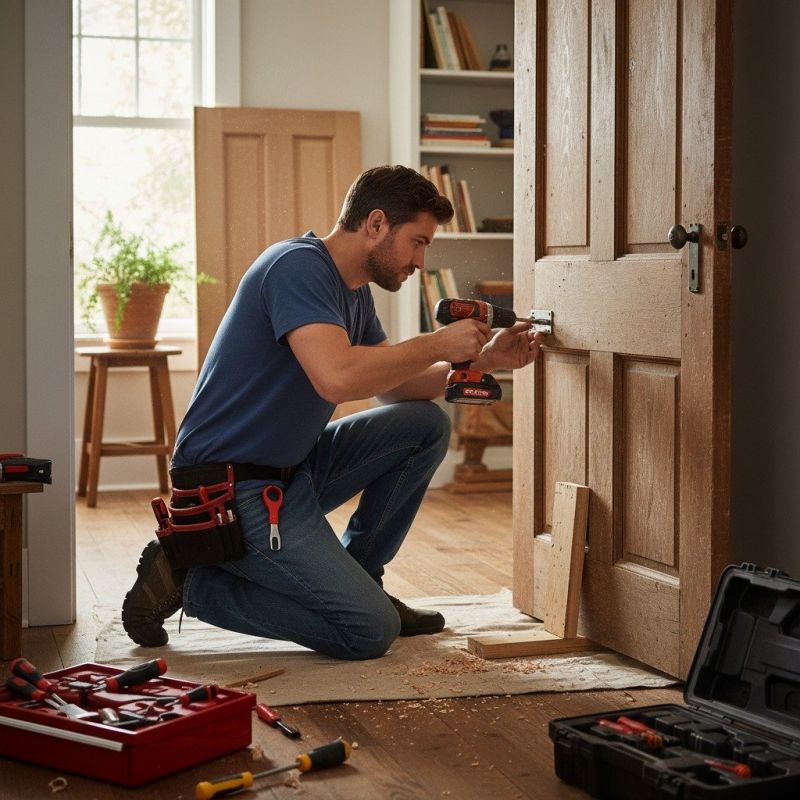 Door Hinge Replacement in Conroe, TX