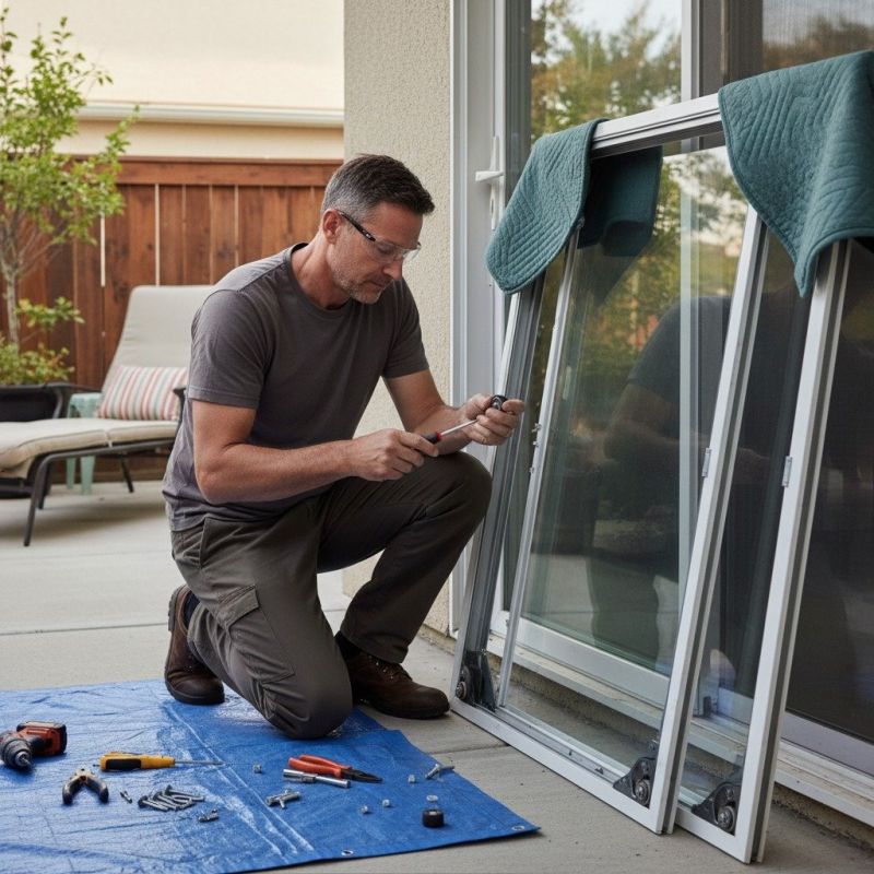 Door Track Repair Service in Kansas City, KS