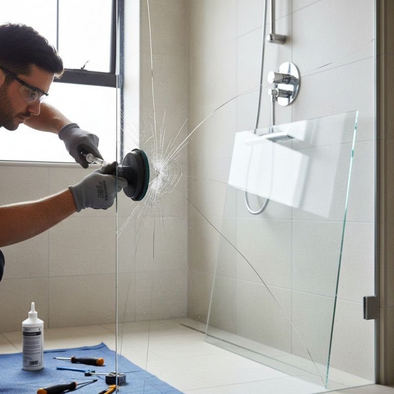 Glass Shower Door Repair in Alpharetta, GA