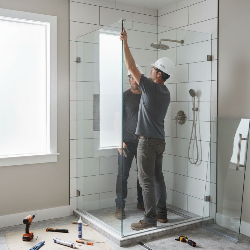 Glass Shower Door Replacement in Alpharetta, GA