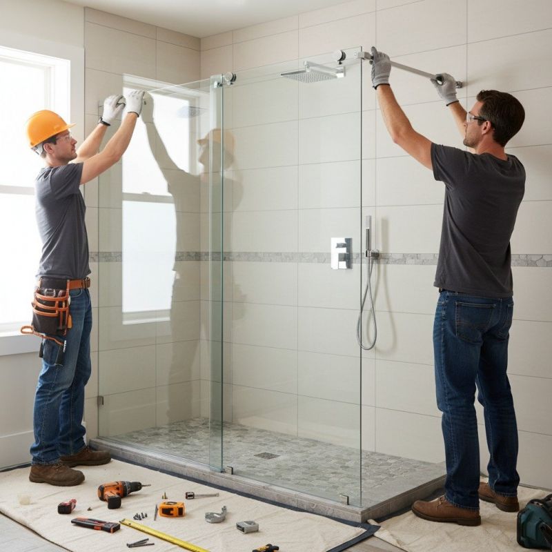 Shower Door Installation in Longmont, CO