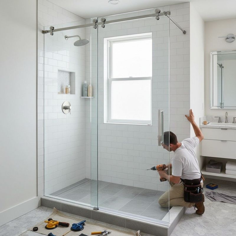 Shower Door Installation in Longmont, CO