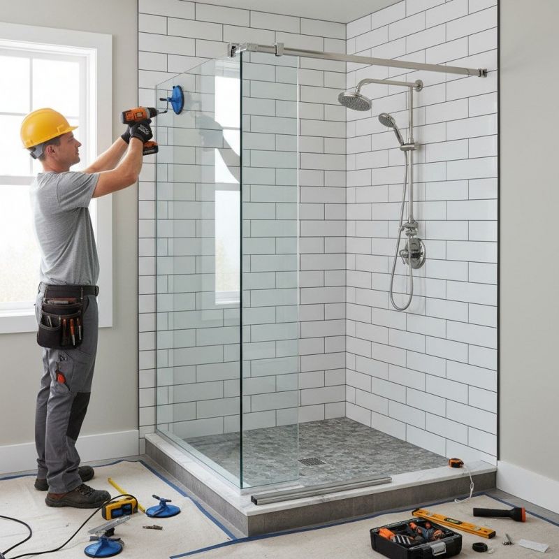 Shower Door Installation in Denver County, CO