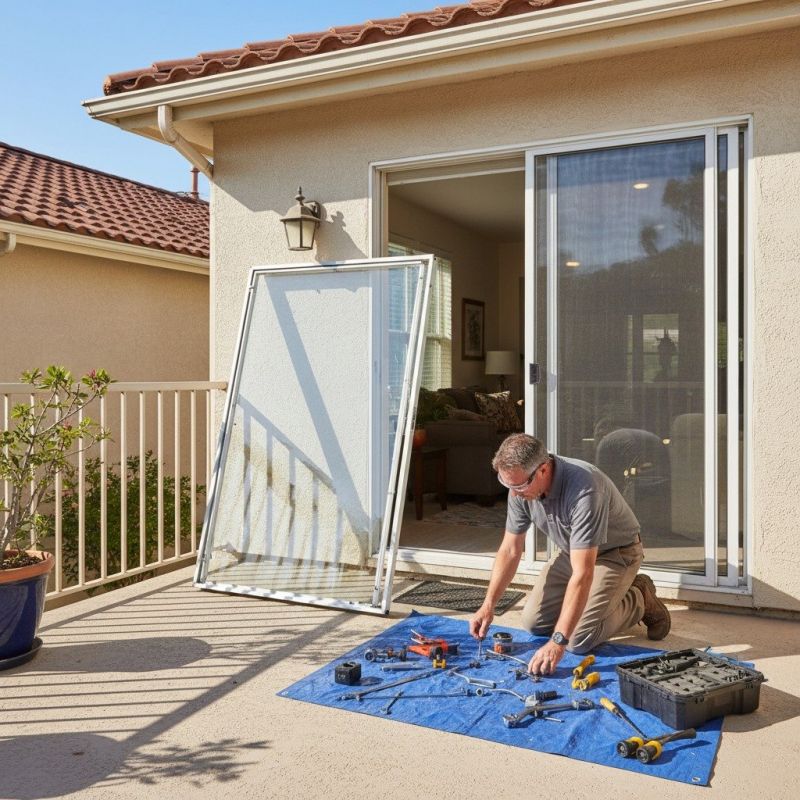 Sliding Patio Door Repair in Alpharetta, GA